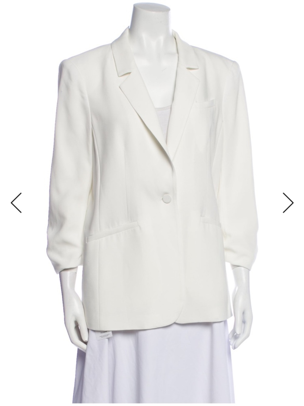 cinq à sept White Tailored Blazer